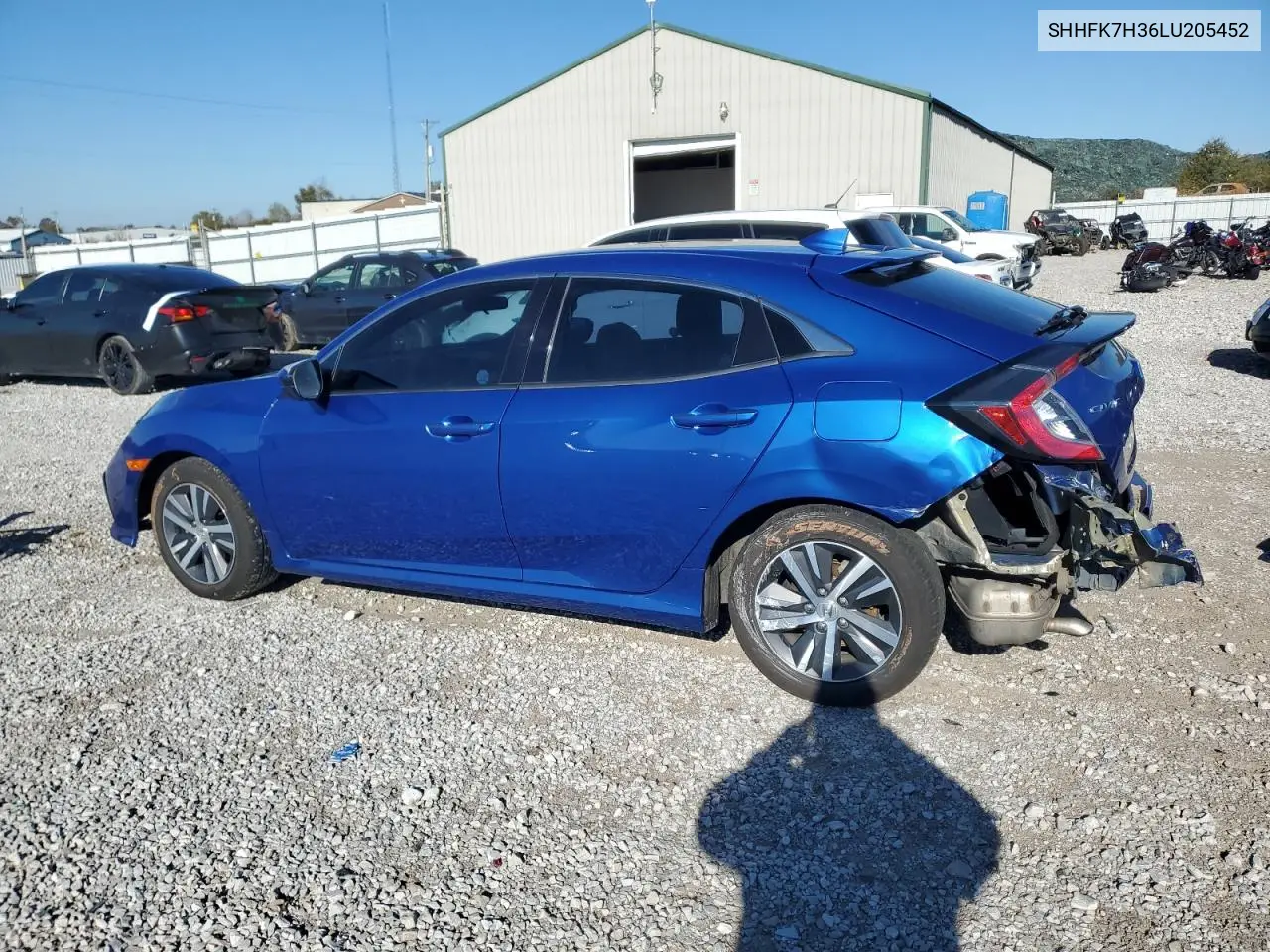 SHHFK7H36LU205452 2020 Honda Civic Lx