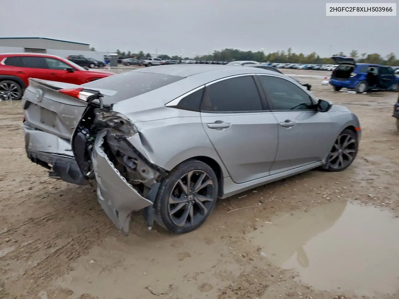 2HGFC2F8XLH503966 2020 Honda Civic Sport