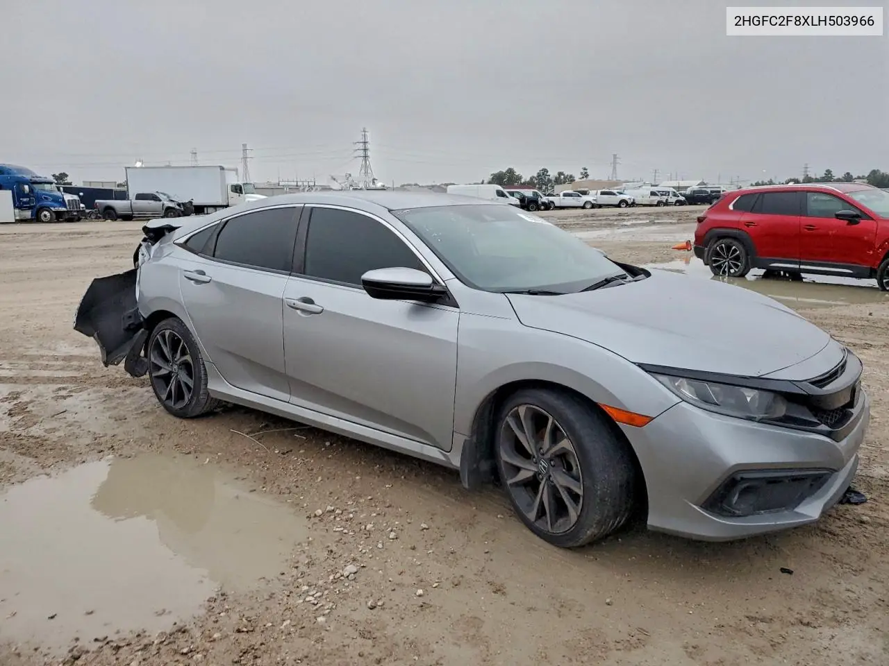 2HGFC2F8XLH503966 2020 Honda Civic Sport