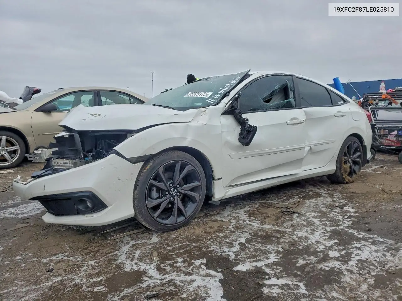 19XFC2F87LE025810 2020 Honda Civic Sport