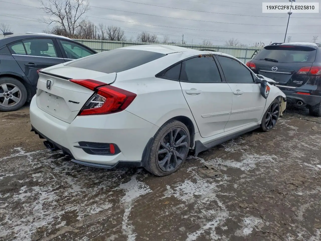 19XFC2F87LE025810 2020 Honda Civic Sport