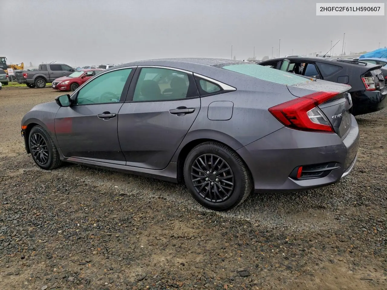 2HGFC2F61LH590607 2020 Honda Civic Lx