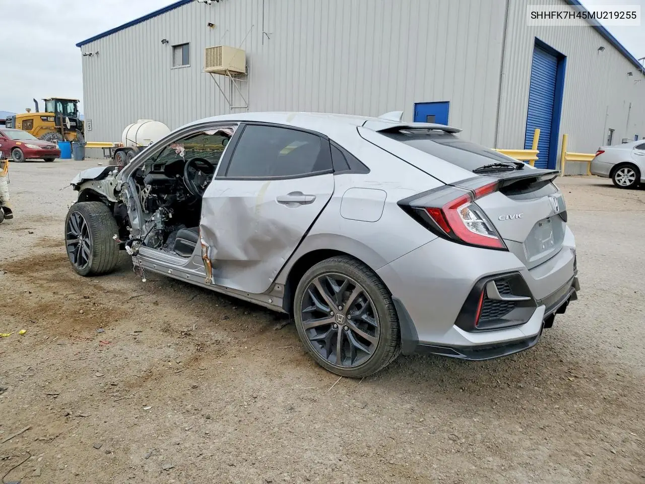 SHHFK7H45MU219255 2021 Honda Civic Sport