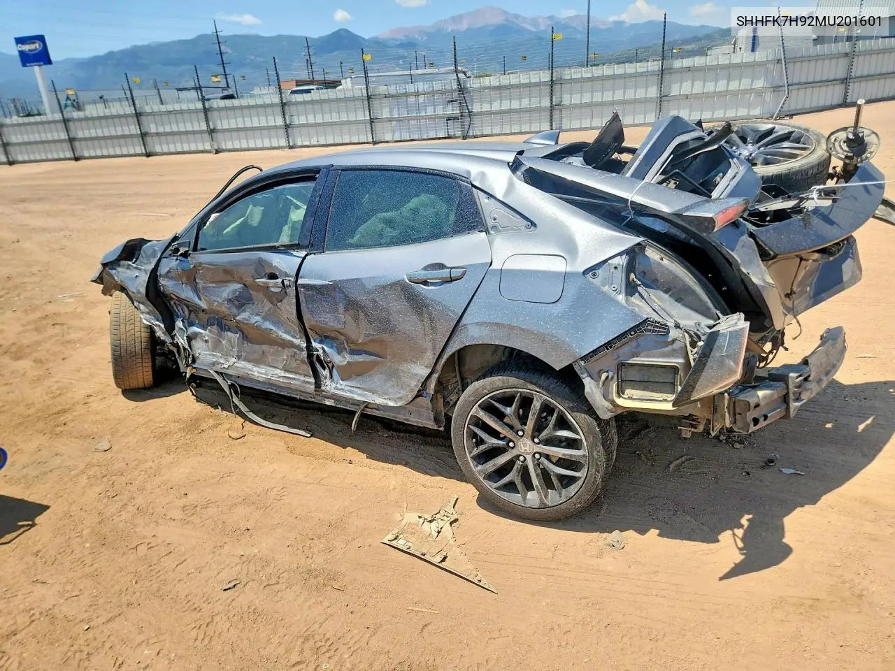 2021 Honda Civic Sport Touring VIN: SHHFK7H92MU201601 Lot: 58323266