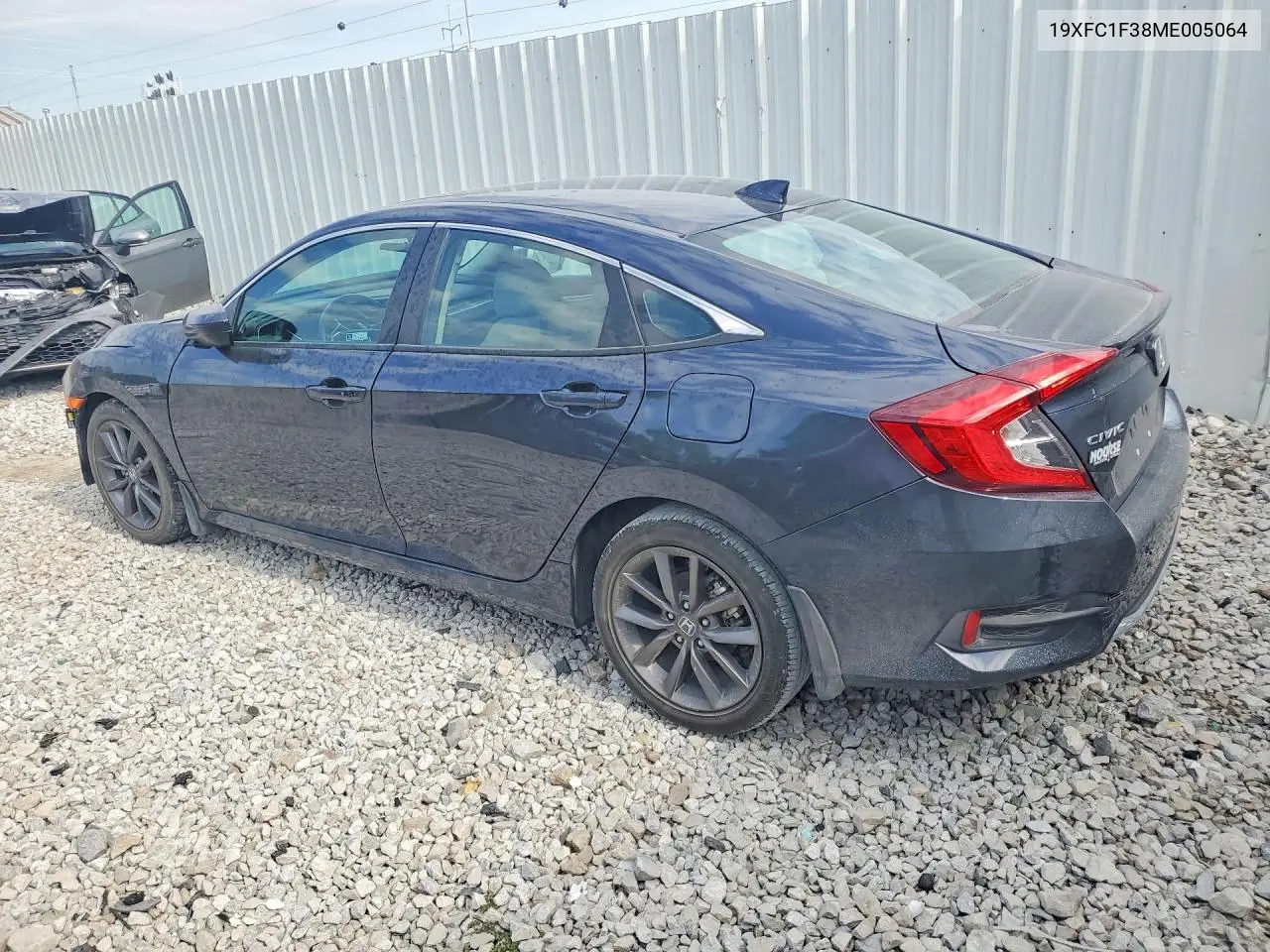 2021 Honda Civic Ex VIN: 19XFC1F38ME005064 Lot: 59861436