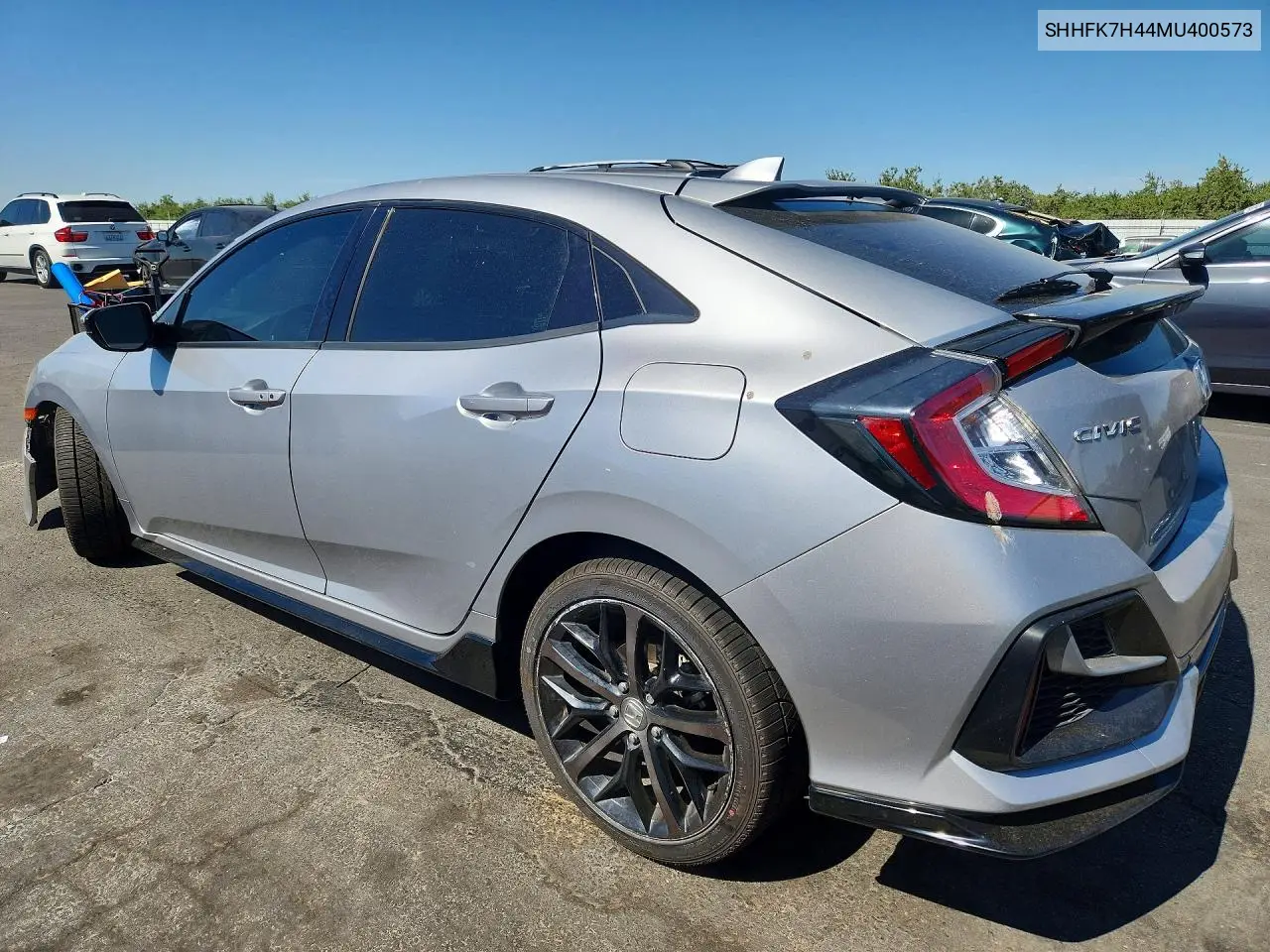 2021 Honda Civic Sport VIN: SHHFK7H44MU400573 Lot: 61883836