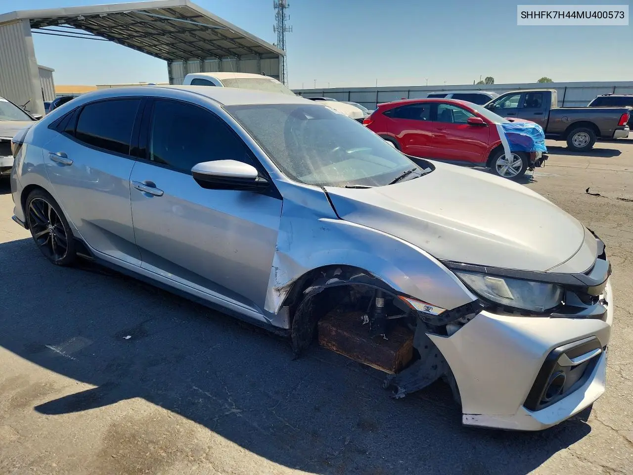 2021 Honda Civic Sport VIN: SHHFK7H44MU400573 Lot: 61883836