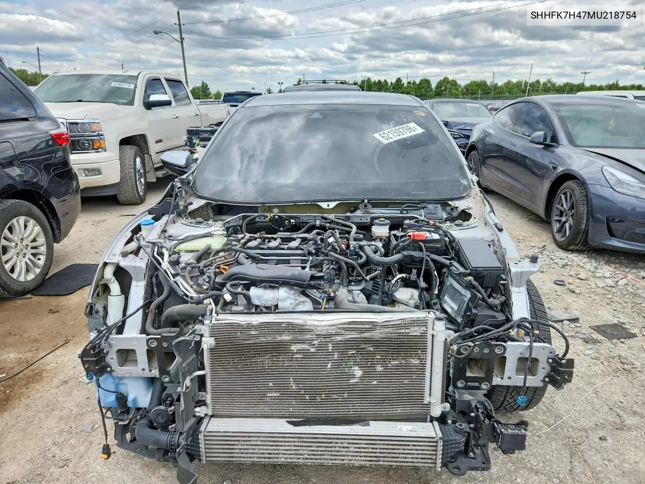 2021 Honda Civic Sport VIN: SHHFK7H47MU218754 Lot: 62159706