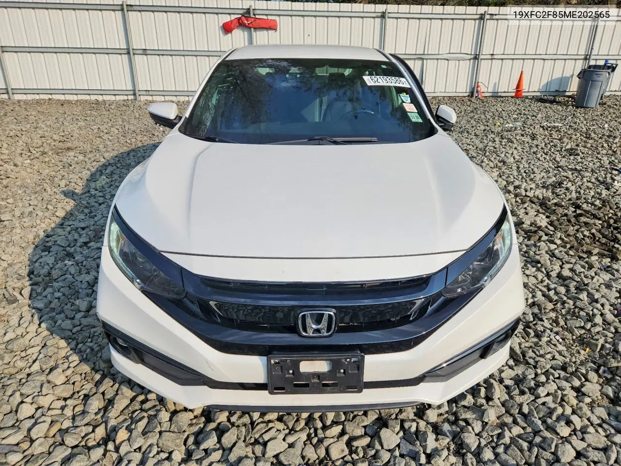 19XFC2F85ME202565 2021 Honda Civic Sport