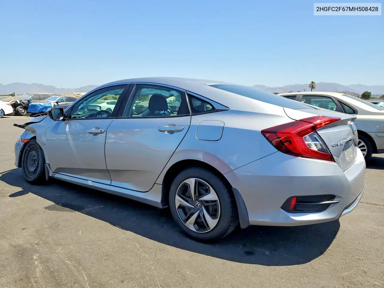 2021 Honda Civic Lx VIN: 2HGFC2F67MH508428 Lot: 62290676