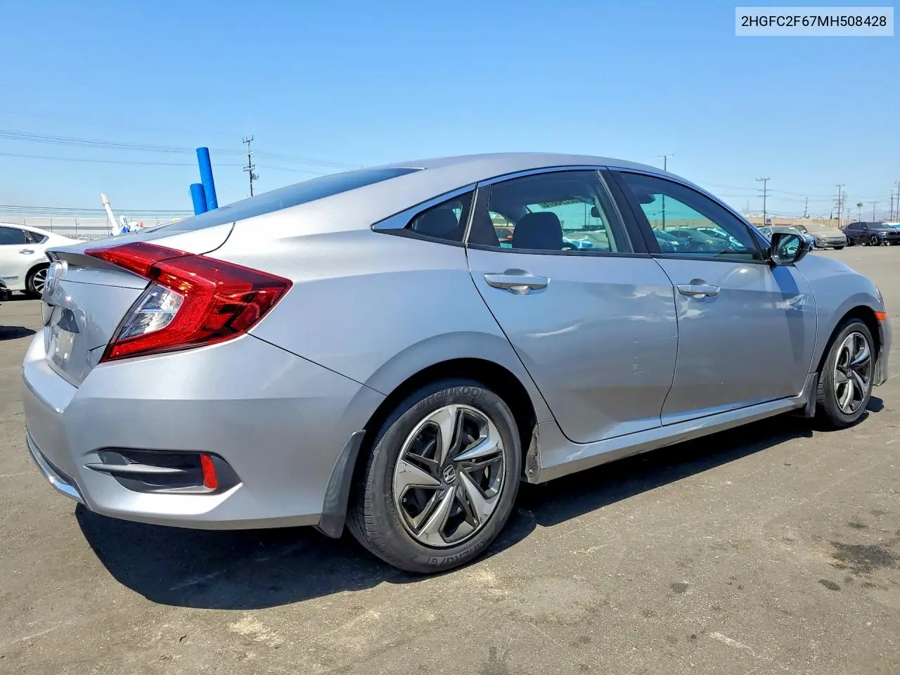 2021 Honda Civic Lx VIN: 2HGFC2F67MH508428 Lot: 62290676