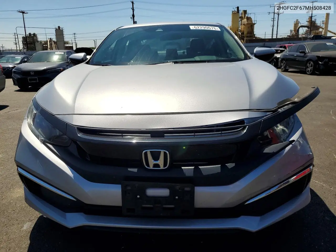 2021 Honda Civic Lx VIN: 2HGFC2F67MH508428 Lot: 62290676
