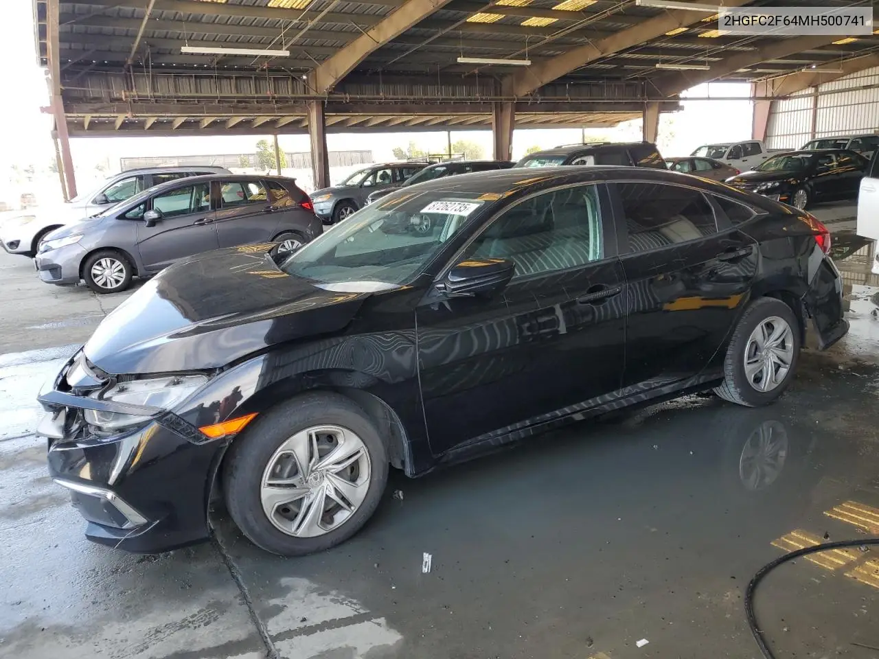 2HGFC2F64MH500741 2021 Honda Civic Lx