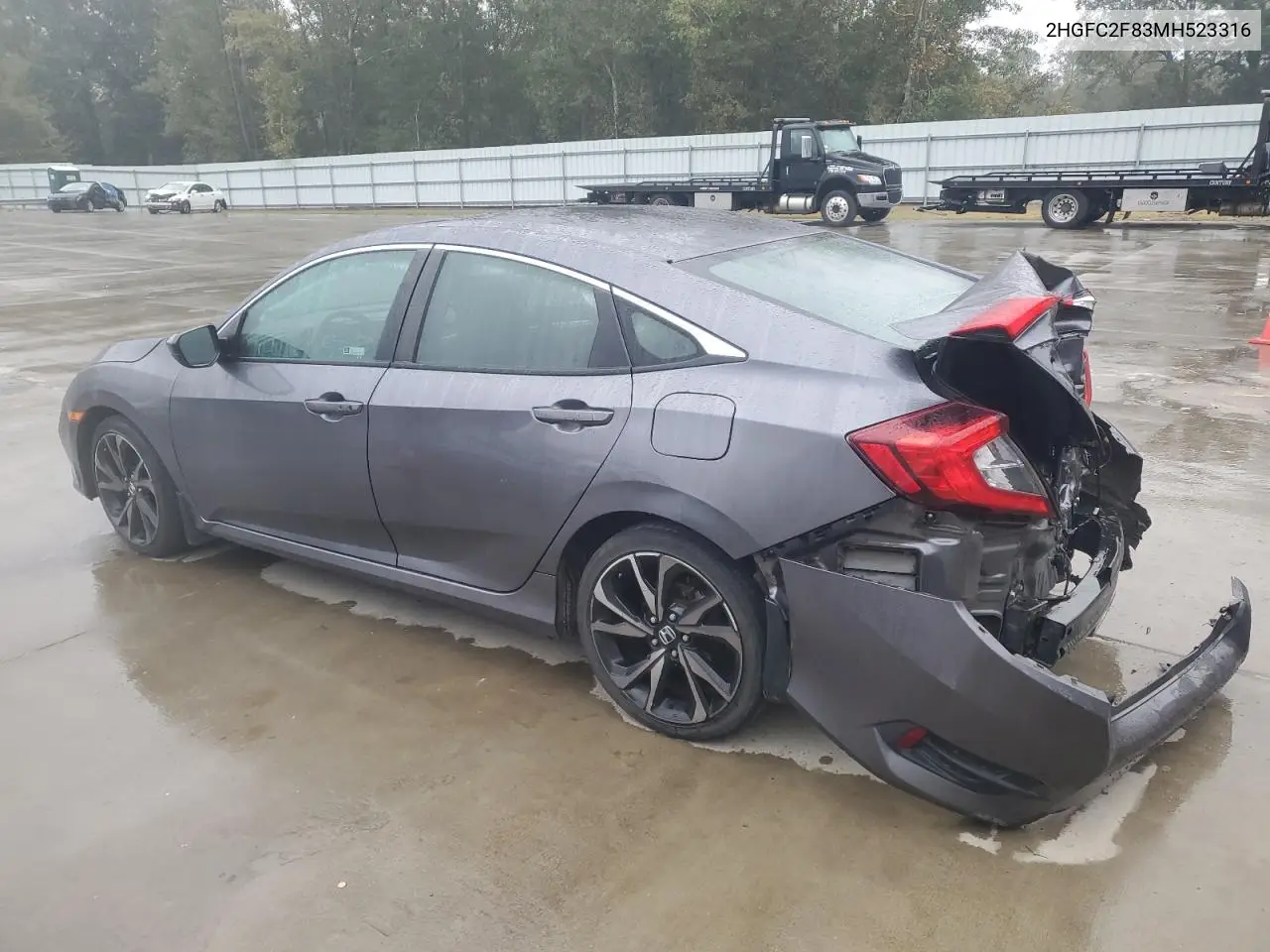 2HGFC2F83MH523316 2021 Honda Civic Sport