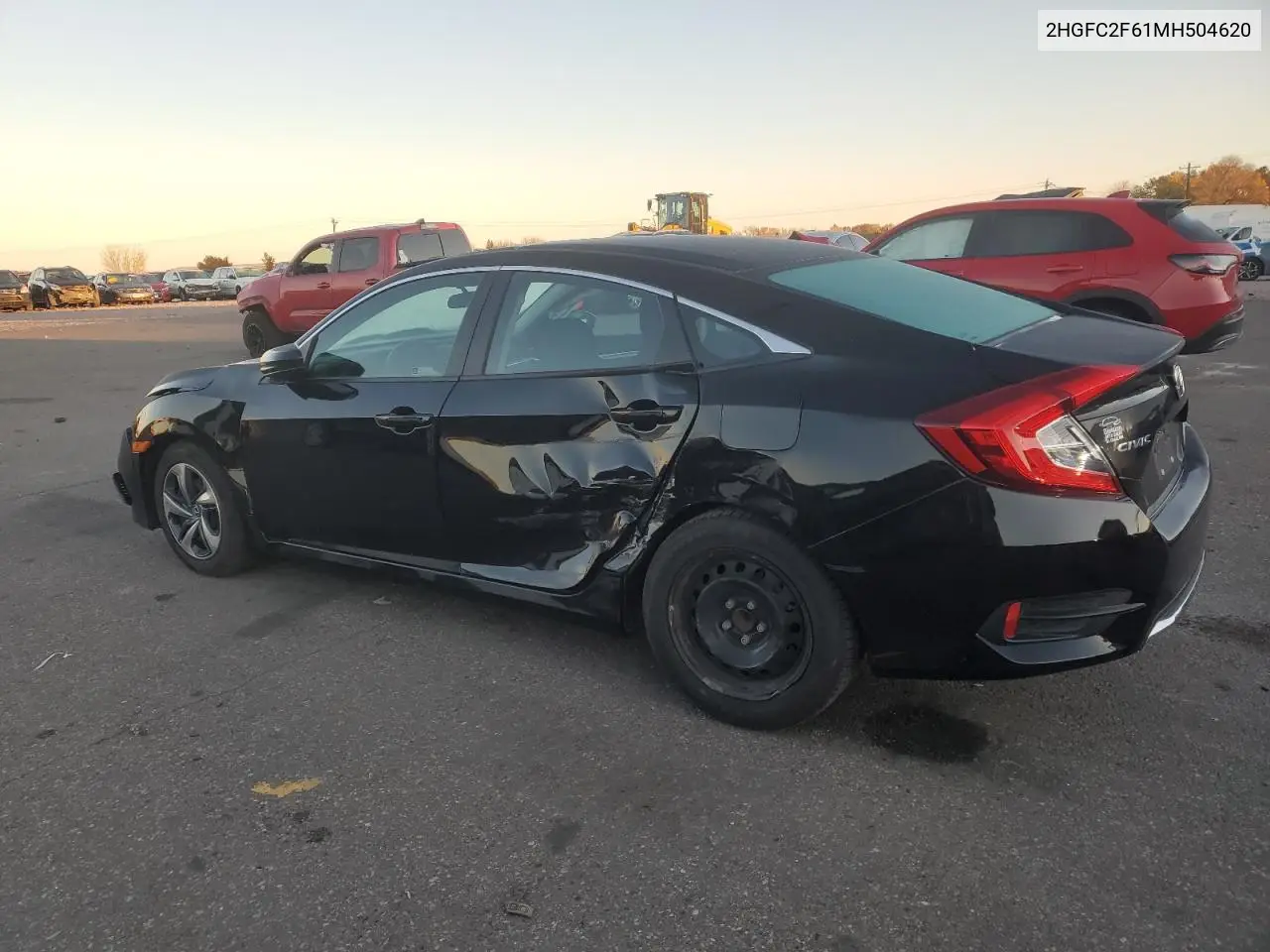 2HGFC2F61MH504620 2021 Honda Civic Lx