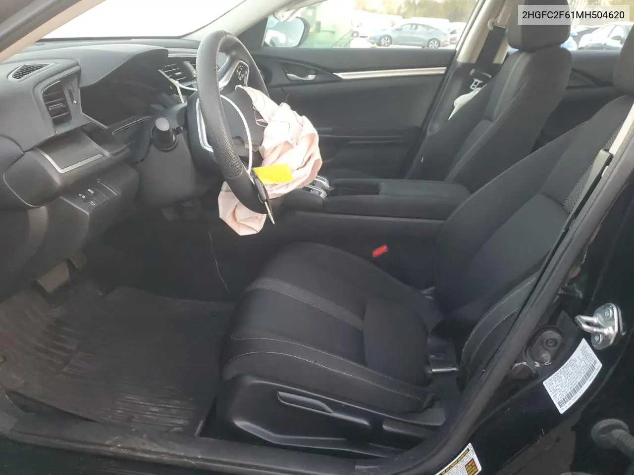 2HGFC2F61MH504620 2021 Honda Civic Lx