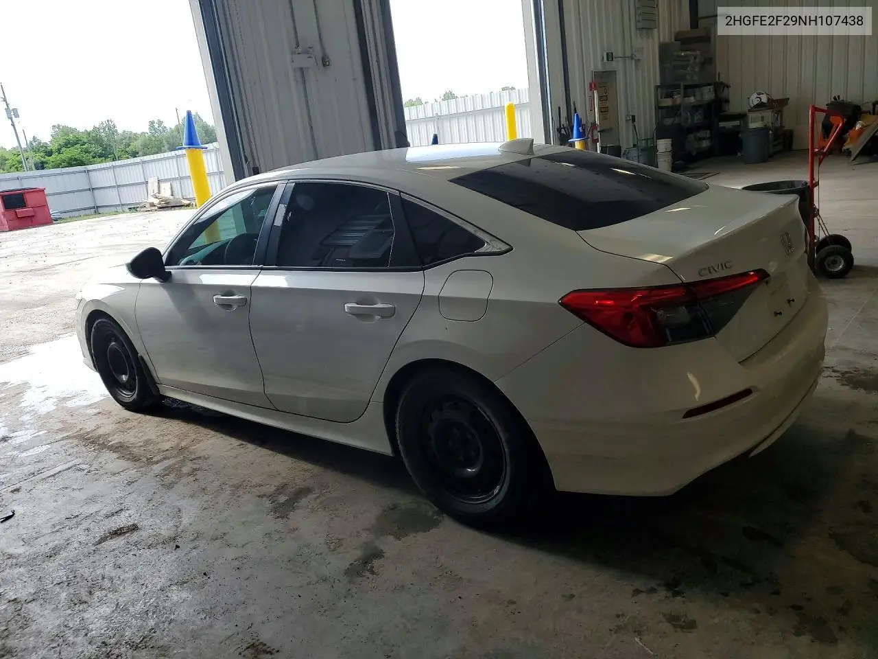 2HGFE2F29NH107438 2022 Honda Civic Lx