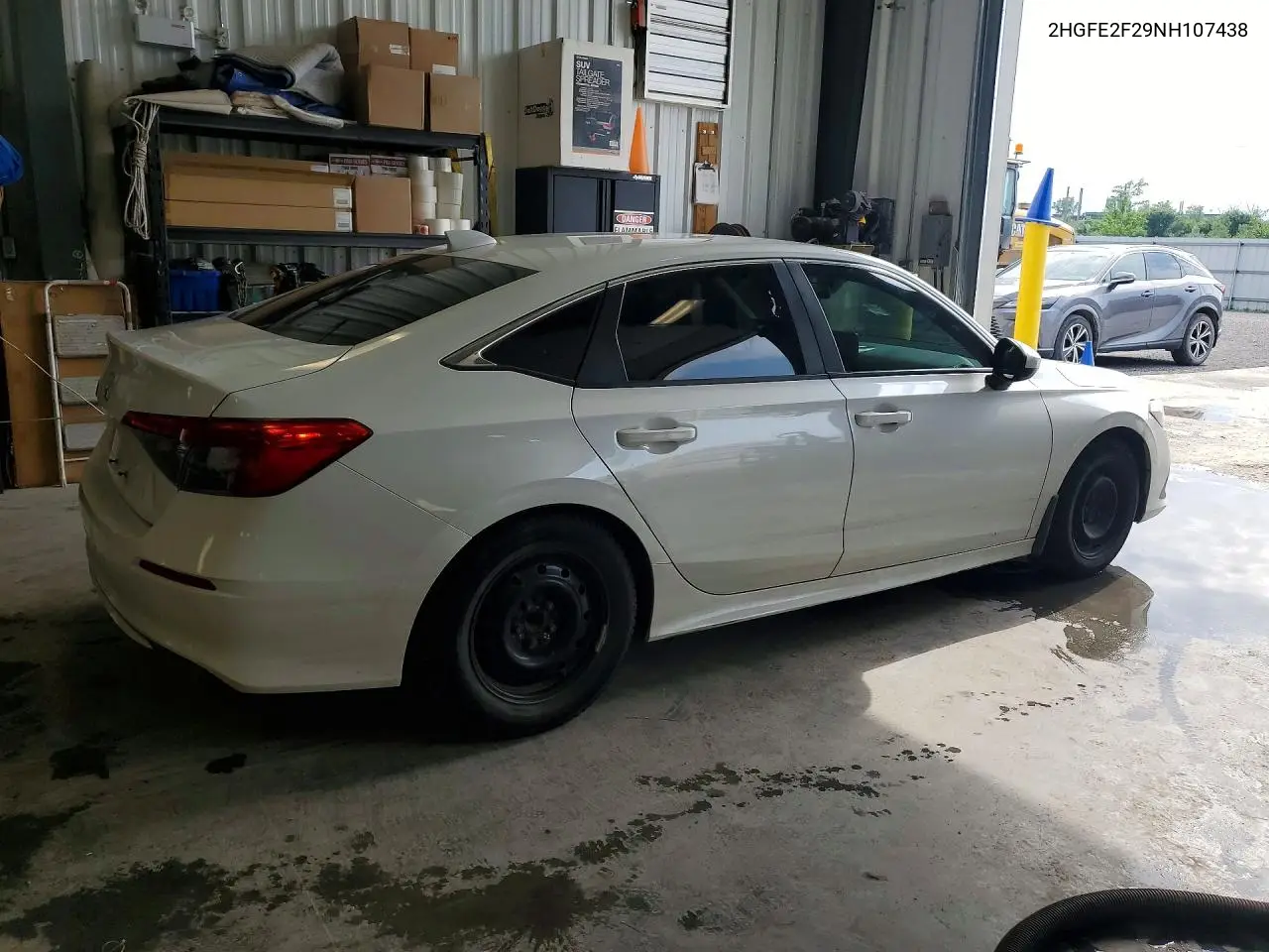 2HGFE2F29NH107438 2022 Honda Civic Lx