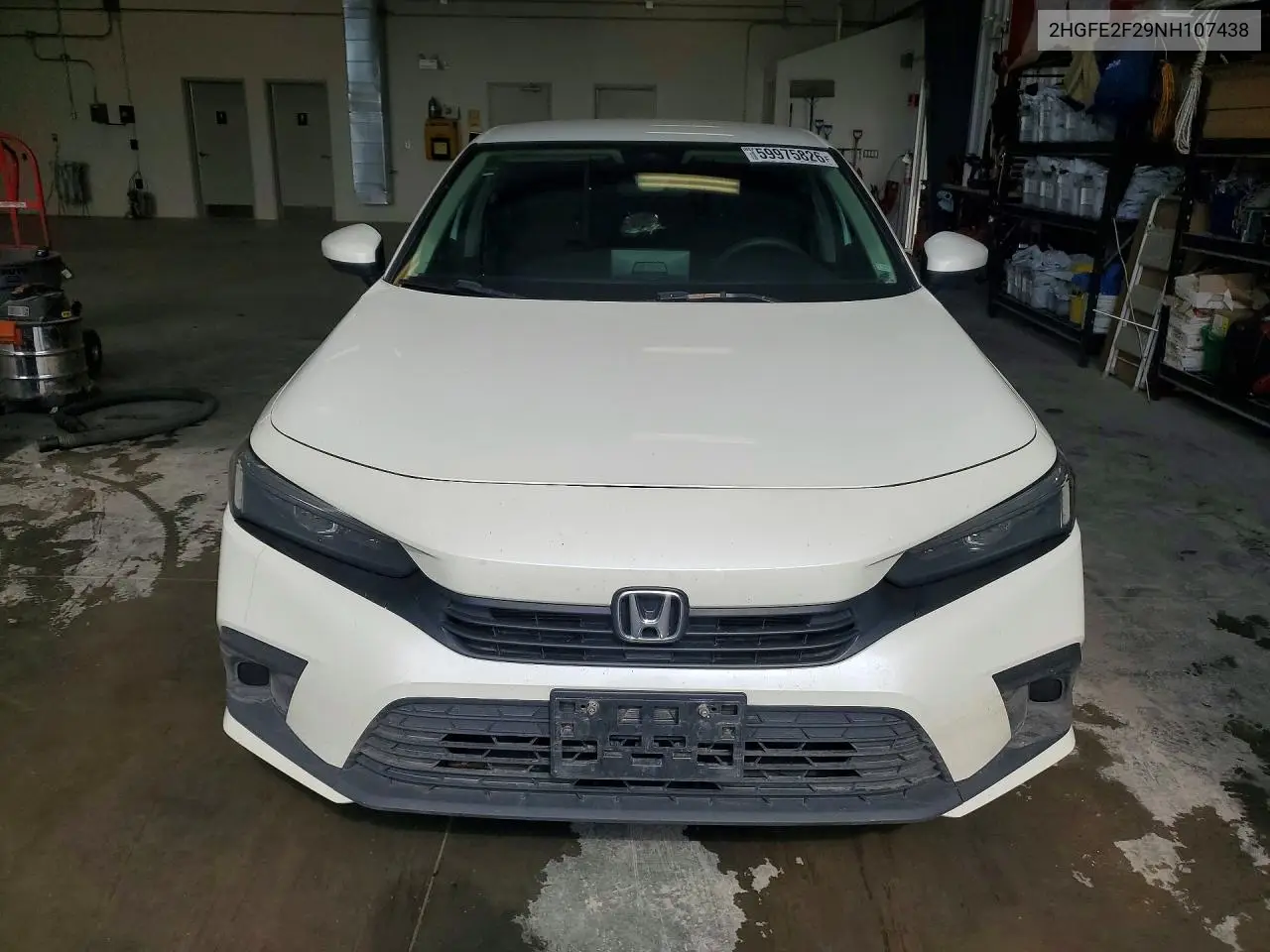 2HGFE2F29NH107438 2022 Honda Civic Lx