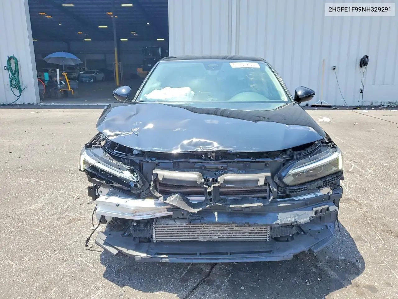 2022 Honda Civic Touring VIN: 2HGFE1F99NH329291 Lot: 61731256