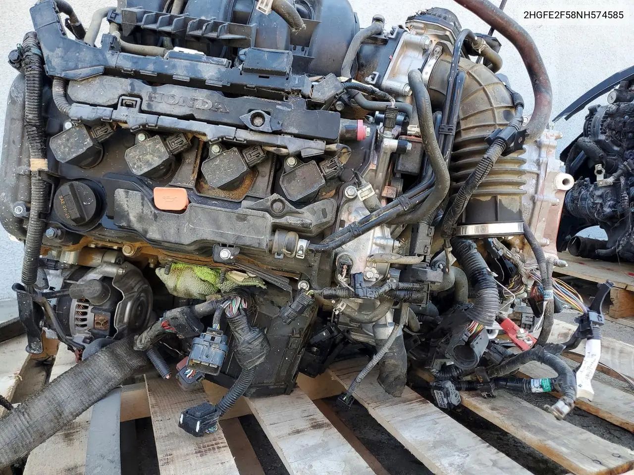 2HGFE2F58NH574585 2022 Honda Civic Sport
