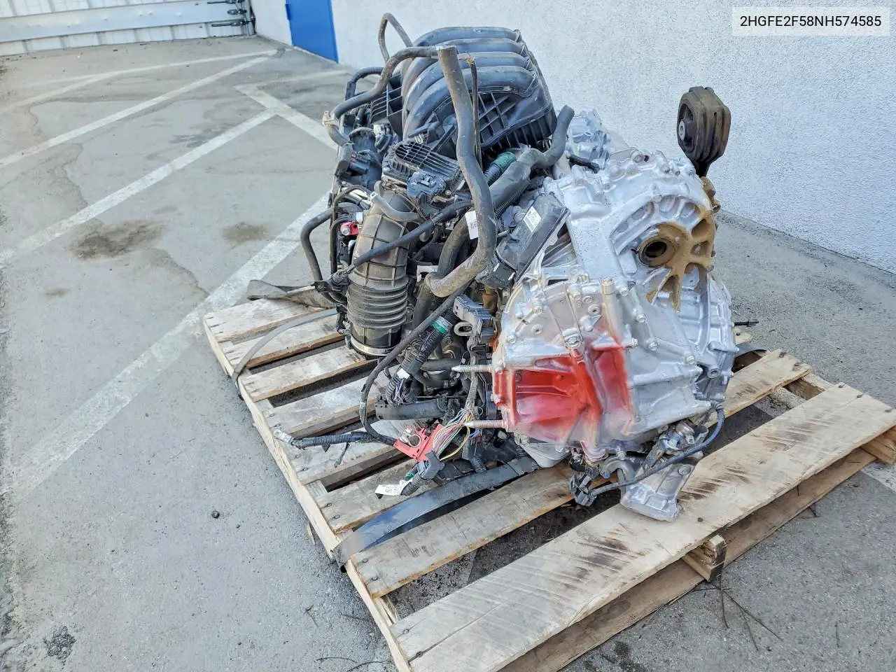 2HGFE2F58NH574585 2022 Honda Civic Sport