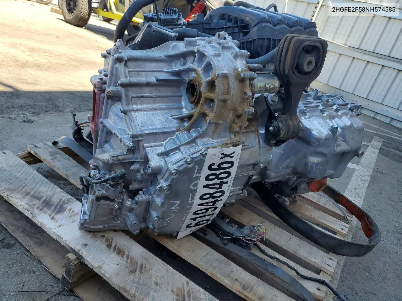 2HGFE2F58NH574585 2022 Honda Civic Sport