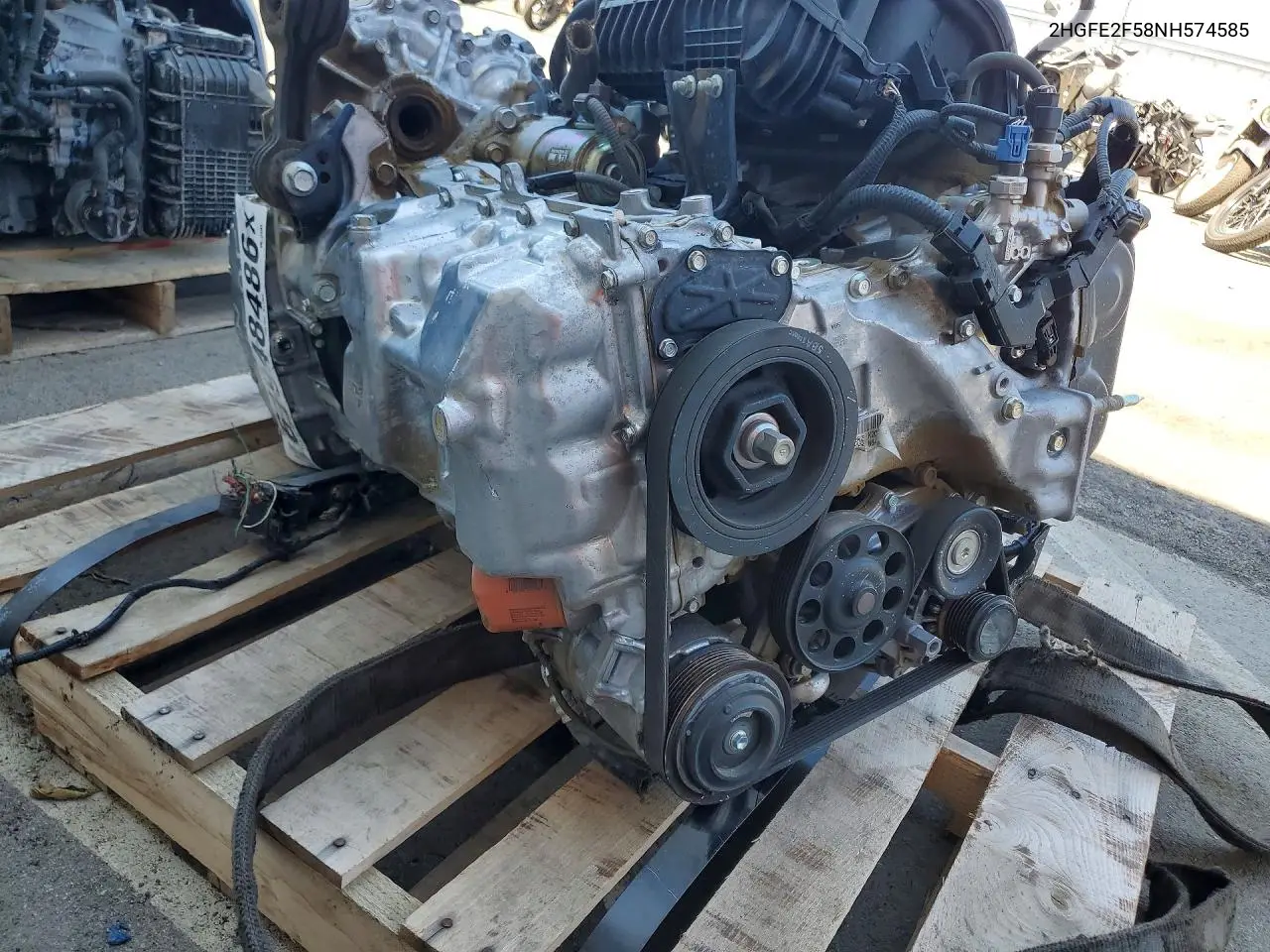 2HGFE2F58NH574585 2022 Honda Civic Sport