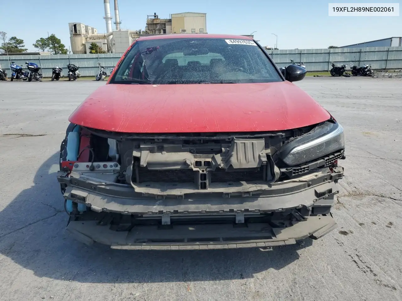 19XFL2H89NE002061 2022 Honda Civic Sport