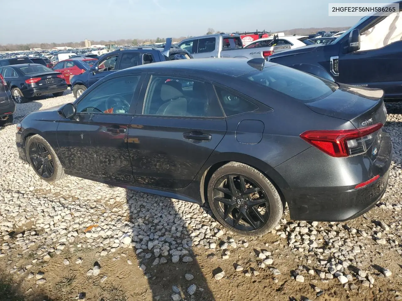 2HGFE2F56NH586265 2022 Honda Civic Sport