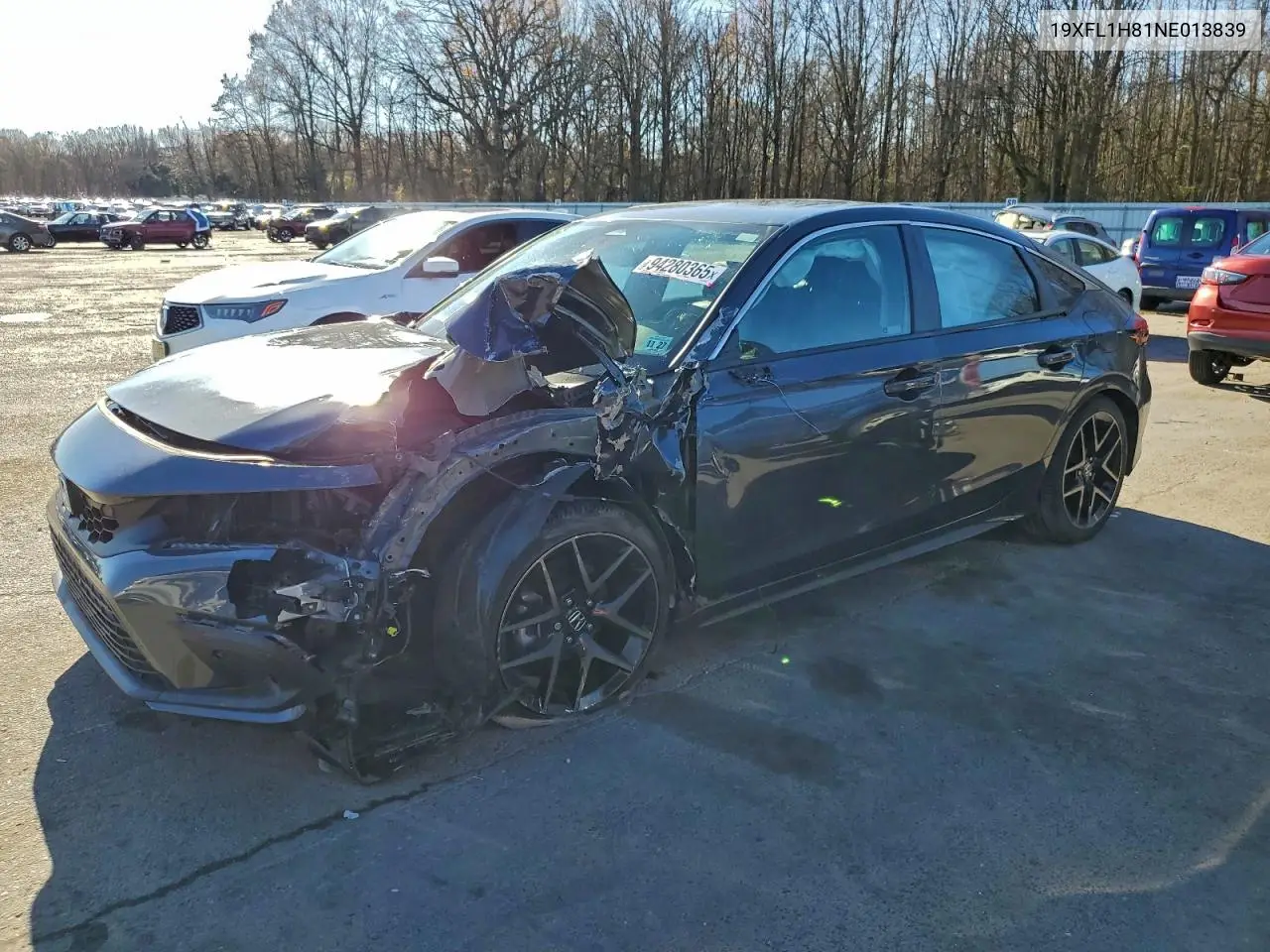 19XFL1H81NE013839 2022 Honda Civic Sport Touring