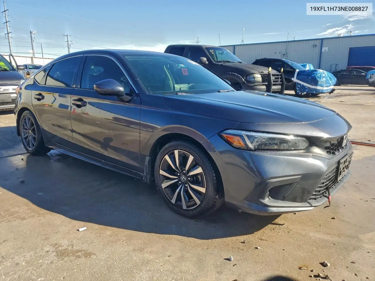 19XFL1H73NE008827 2022 Honda Civic Exl