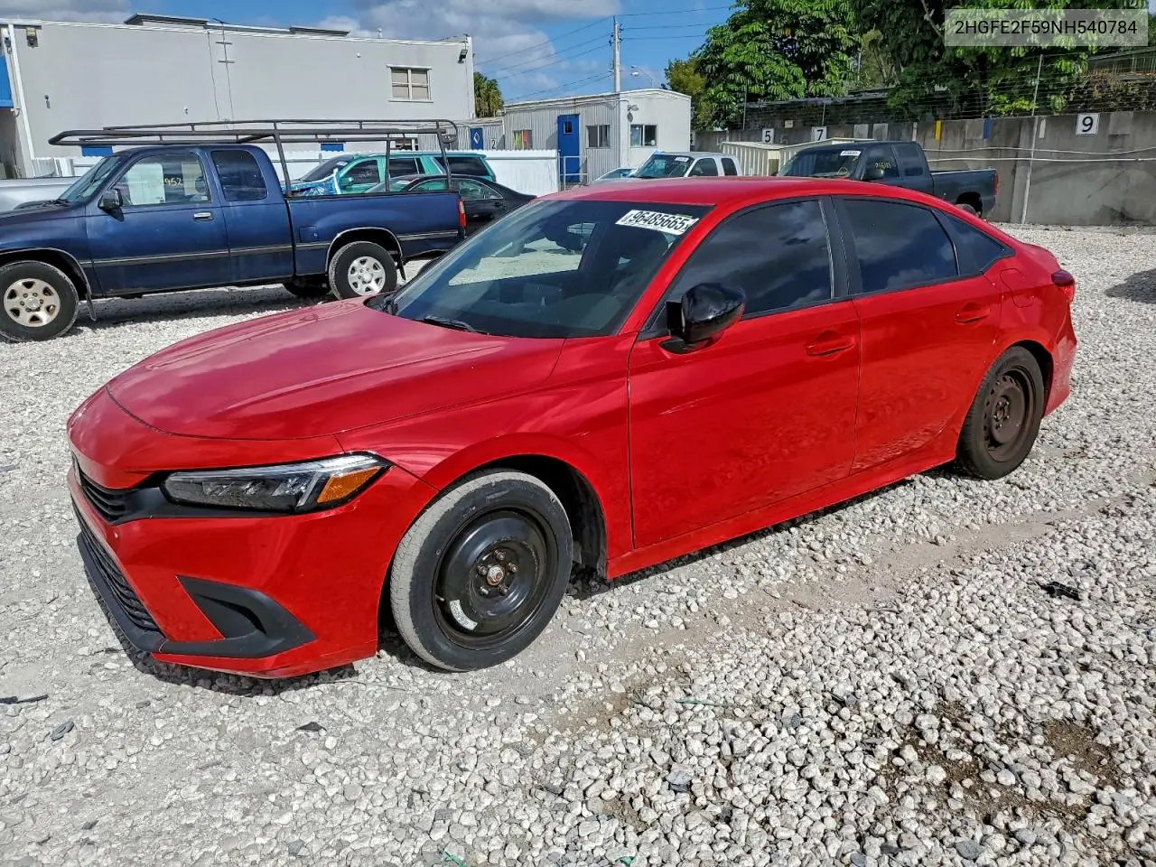 2022 Honda Civic Sport