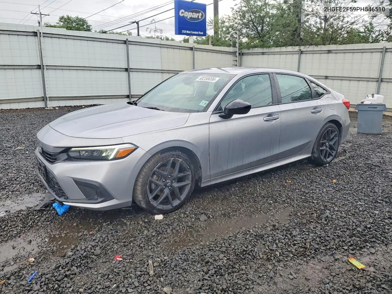 2023 Honda Civic Sport VIN: 2HGFE2F59PH546510 Lot: 60258036