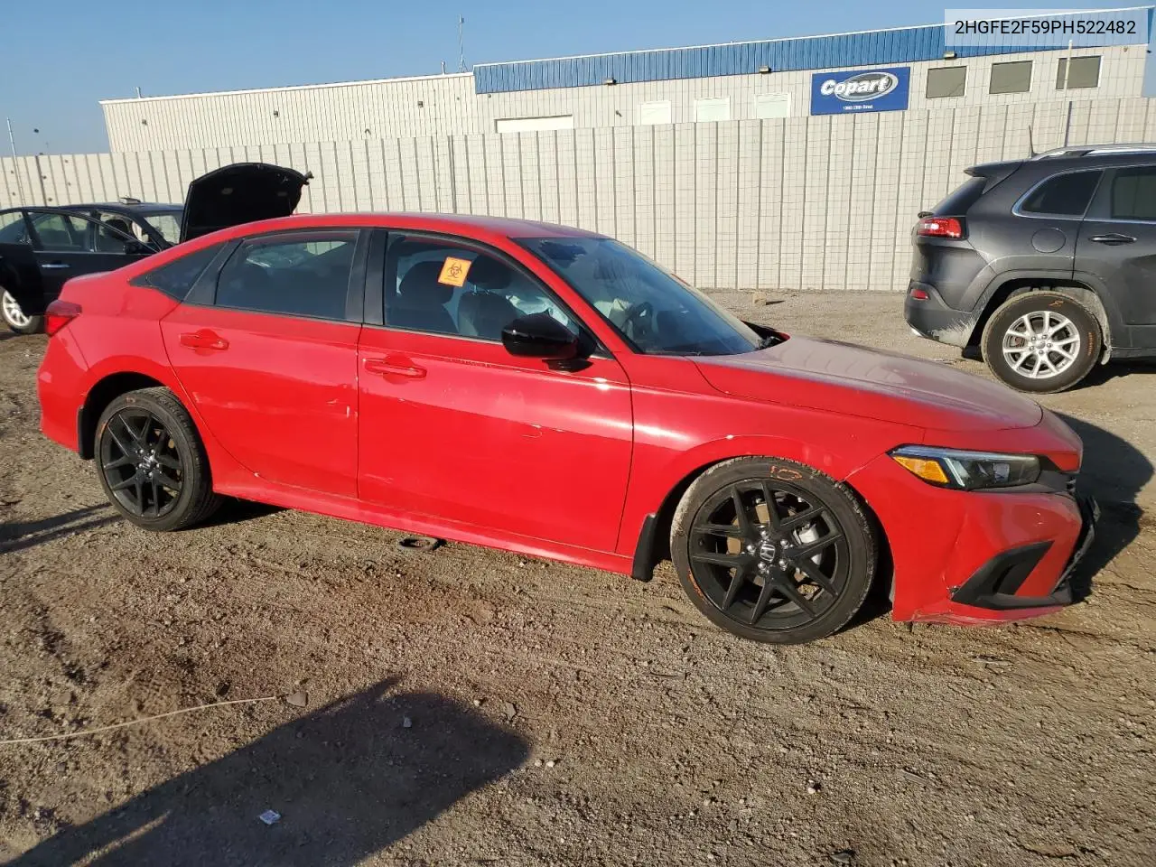2HGFE2F59PH522482 2023 Honda Civic Sport