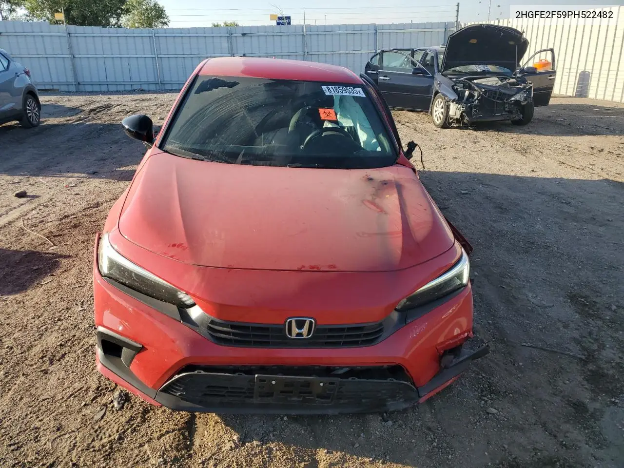 2HGFE2F59PH522482 2023 Honda Civic Sport