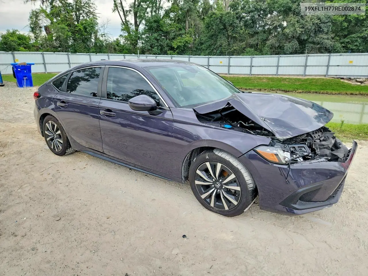 2024 Honda Civic Exl VIN: 19XFL1H77RE002874 Lot: 55677506