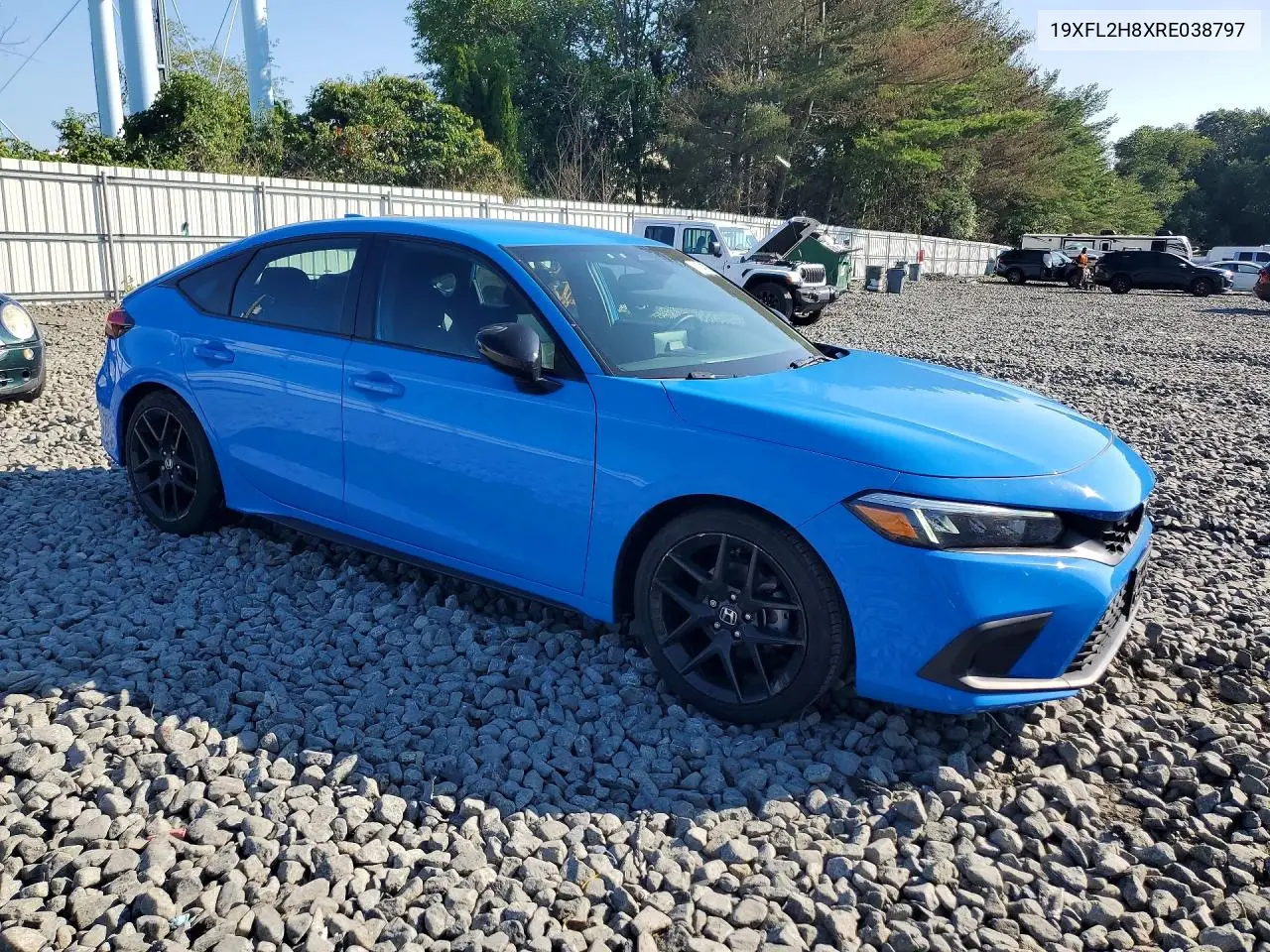 2024 Honda Civic Sport VIN: 19XFL2H8XRE038797 Lot: 61740306