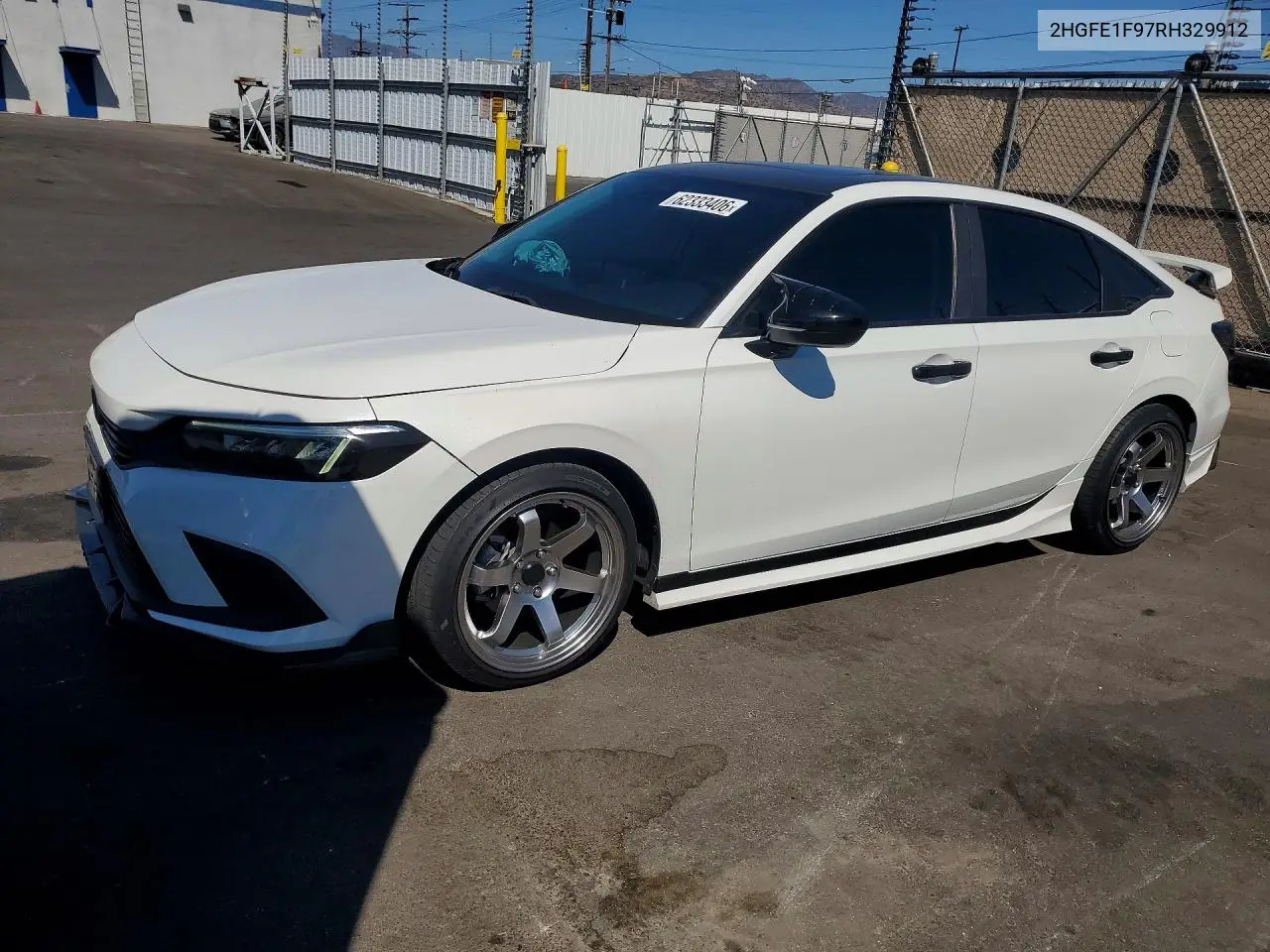 2024 Honda Civic Touring VIN: 2HGFE1F97RH329912 Lot: 62333406