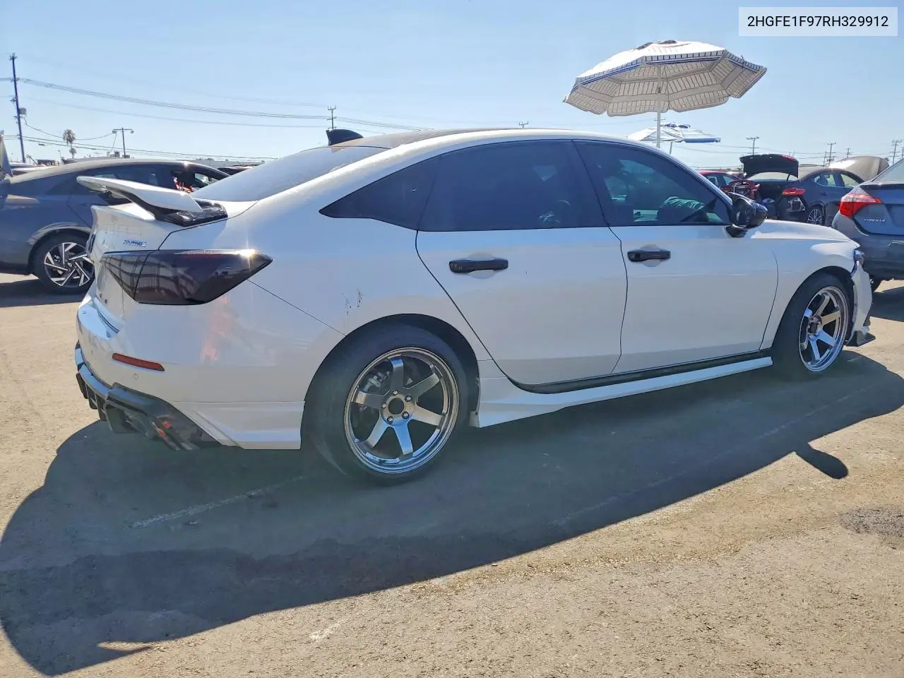 2024 Honda Civic Touring VIN: 2HGFE1F97RH329912 Lot: 62333406