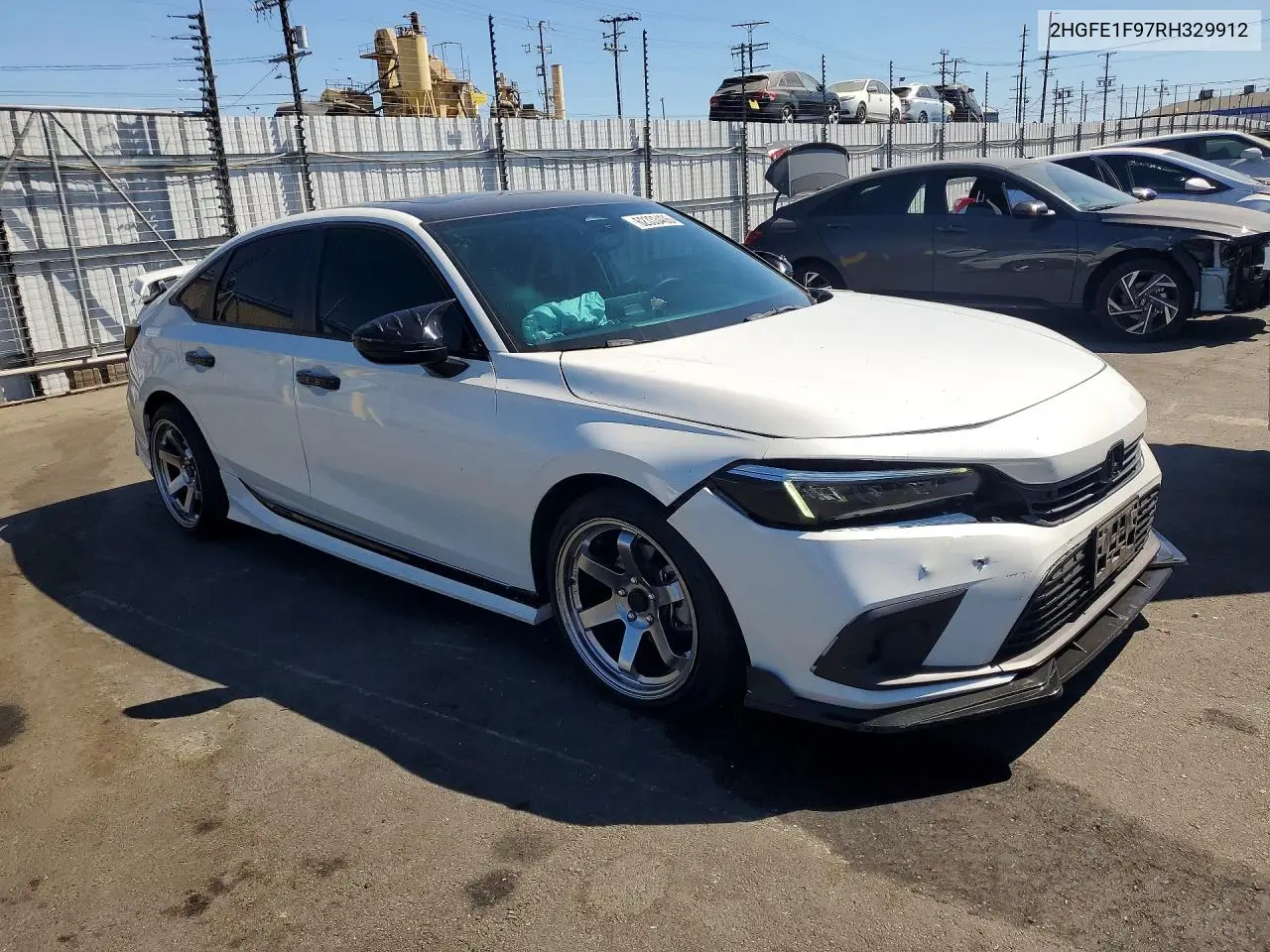 2024 Honda Civic Touring VIN: 2HGFE1F97RH329912 Lot: 62333406