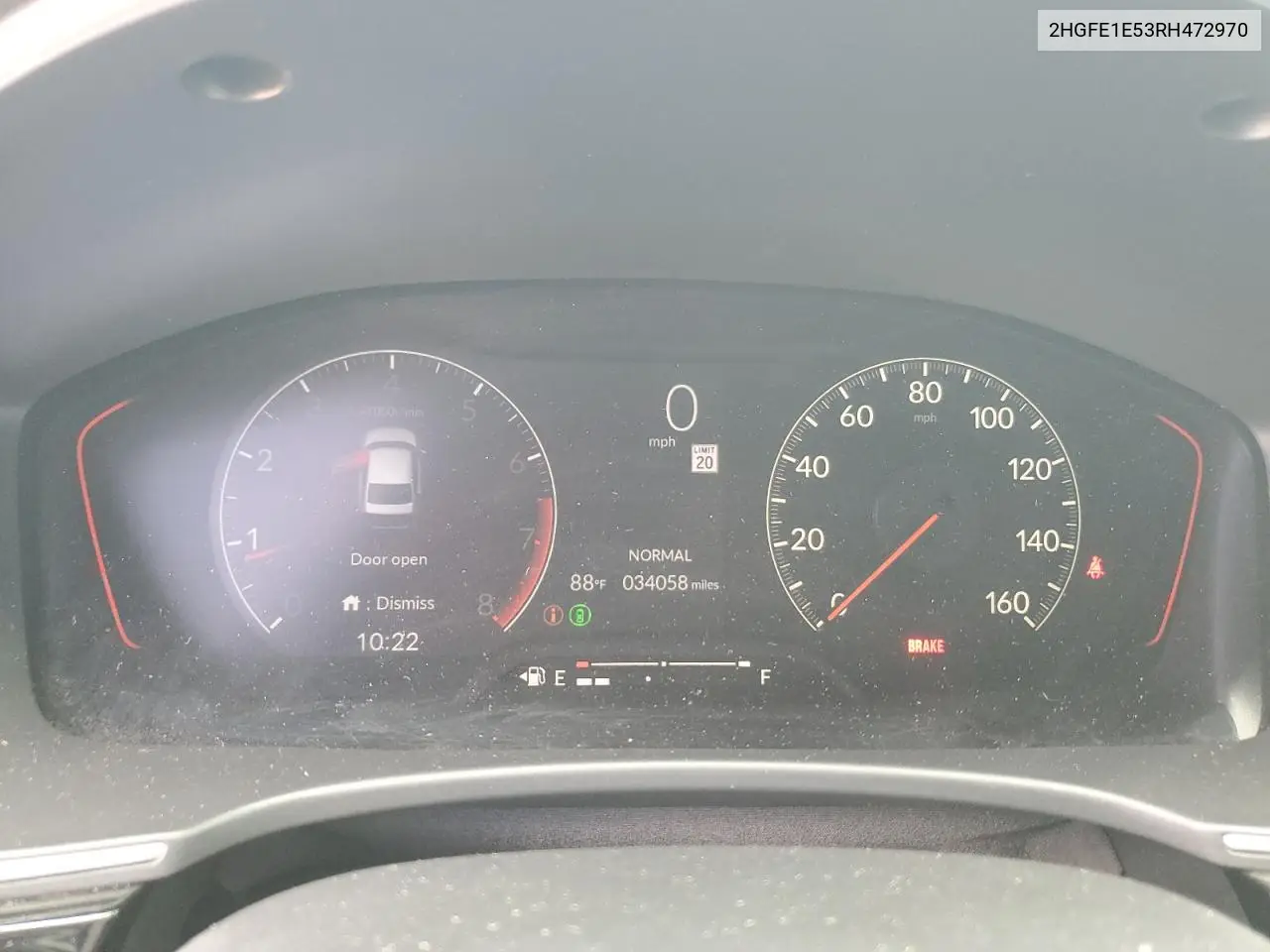 2HGFE1E53RH472970 2024 Honda Civic