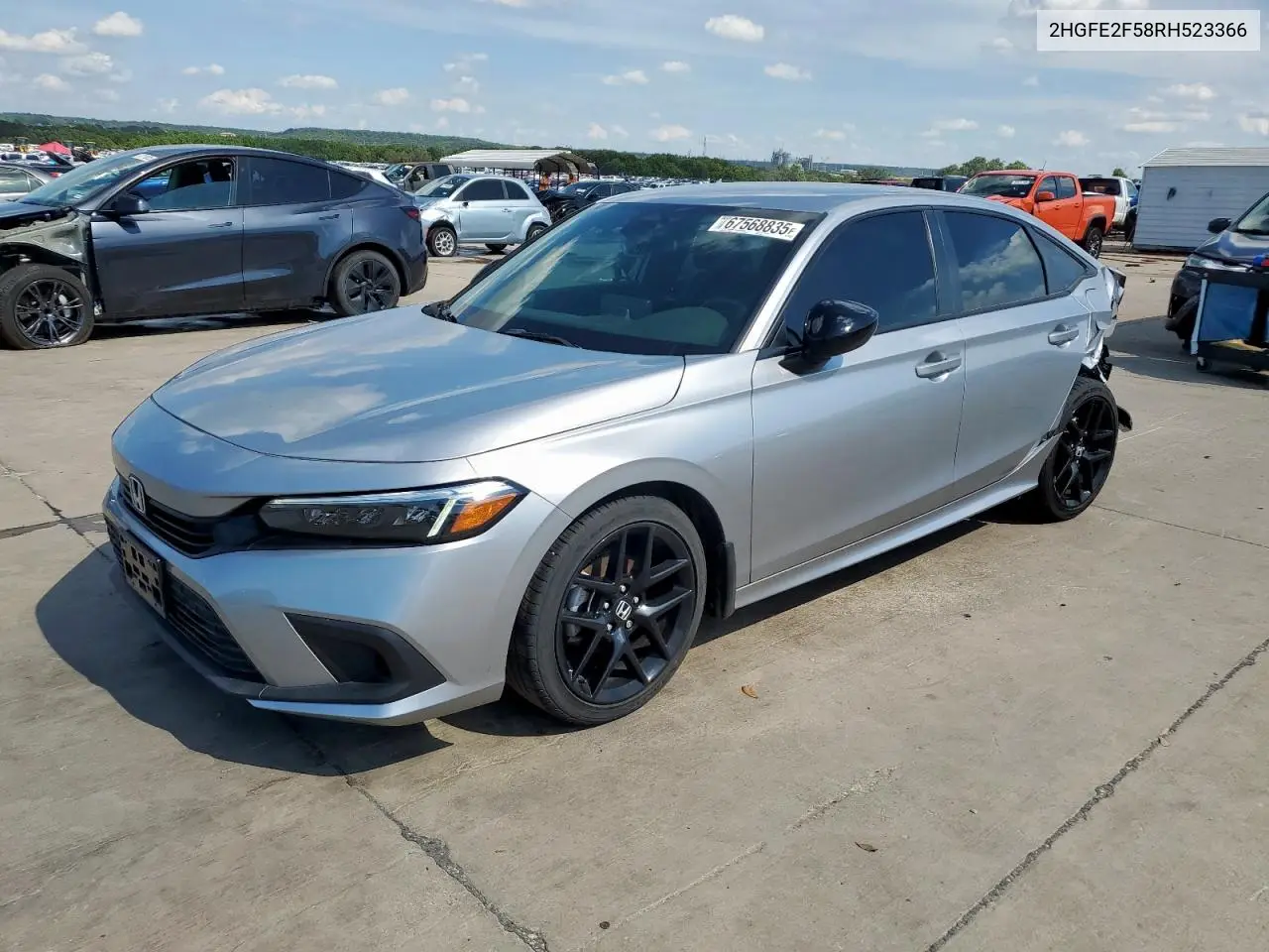 2HGFE2F58RH523366 2024 Honda Civic Sport