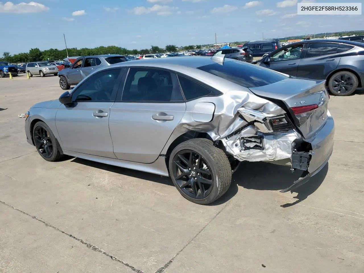 2HGFE2F58RH523366 2024 Honda Civic Sport