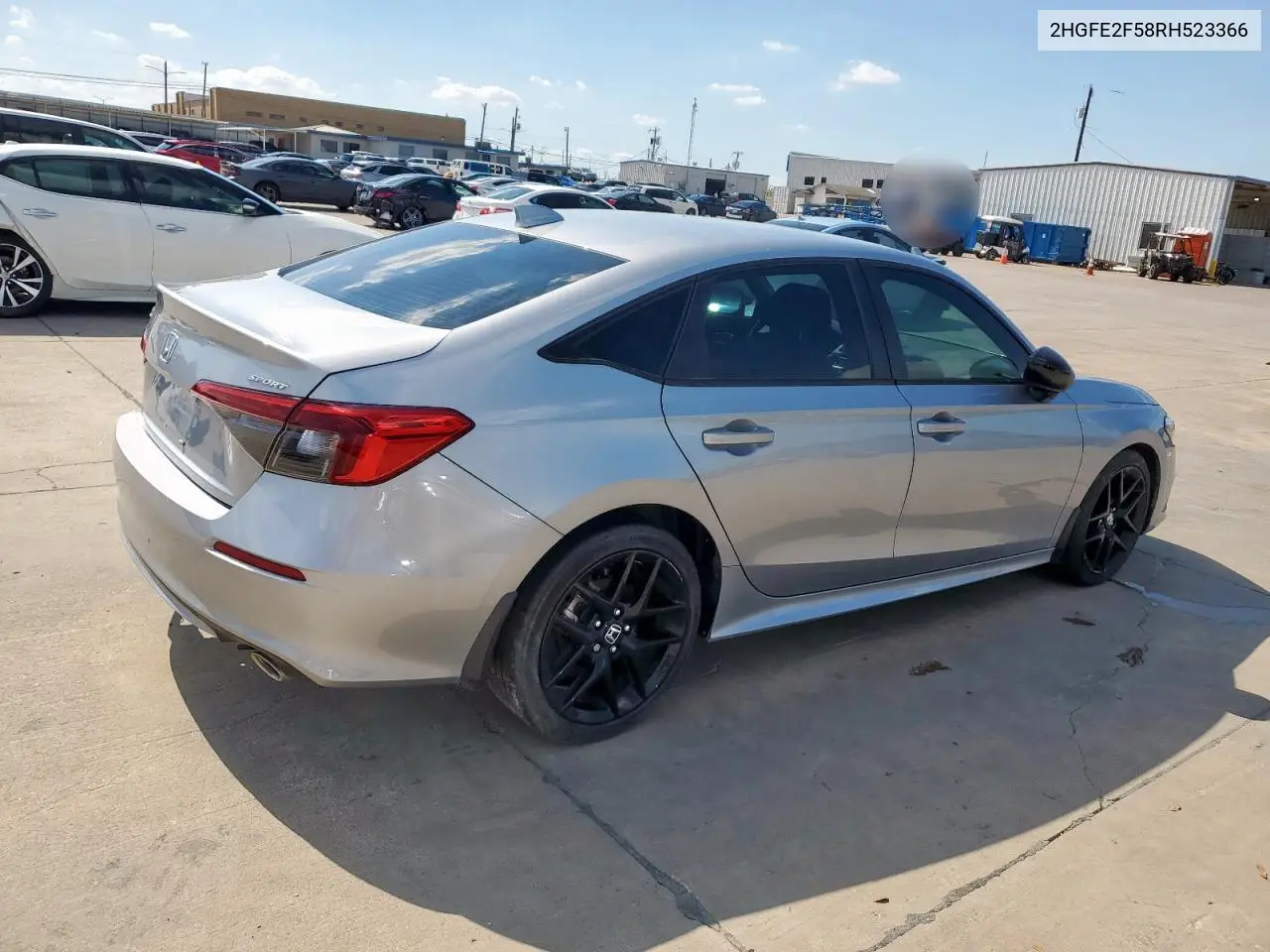 2HGFE2F58RH523366 2024 Honda Civic Sport