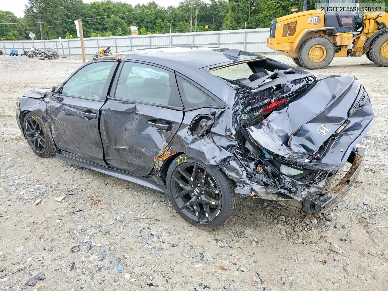2025 Honda Civic Sport VIN: 2HGFE2F56SH598542 Lot: 57879186