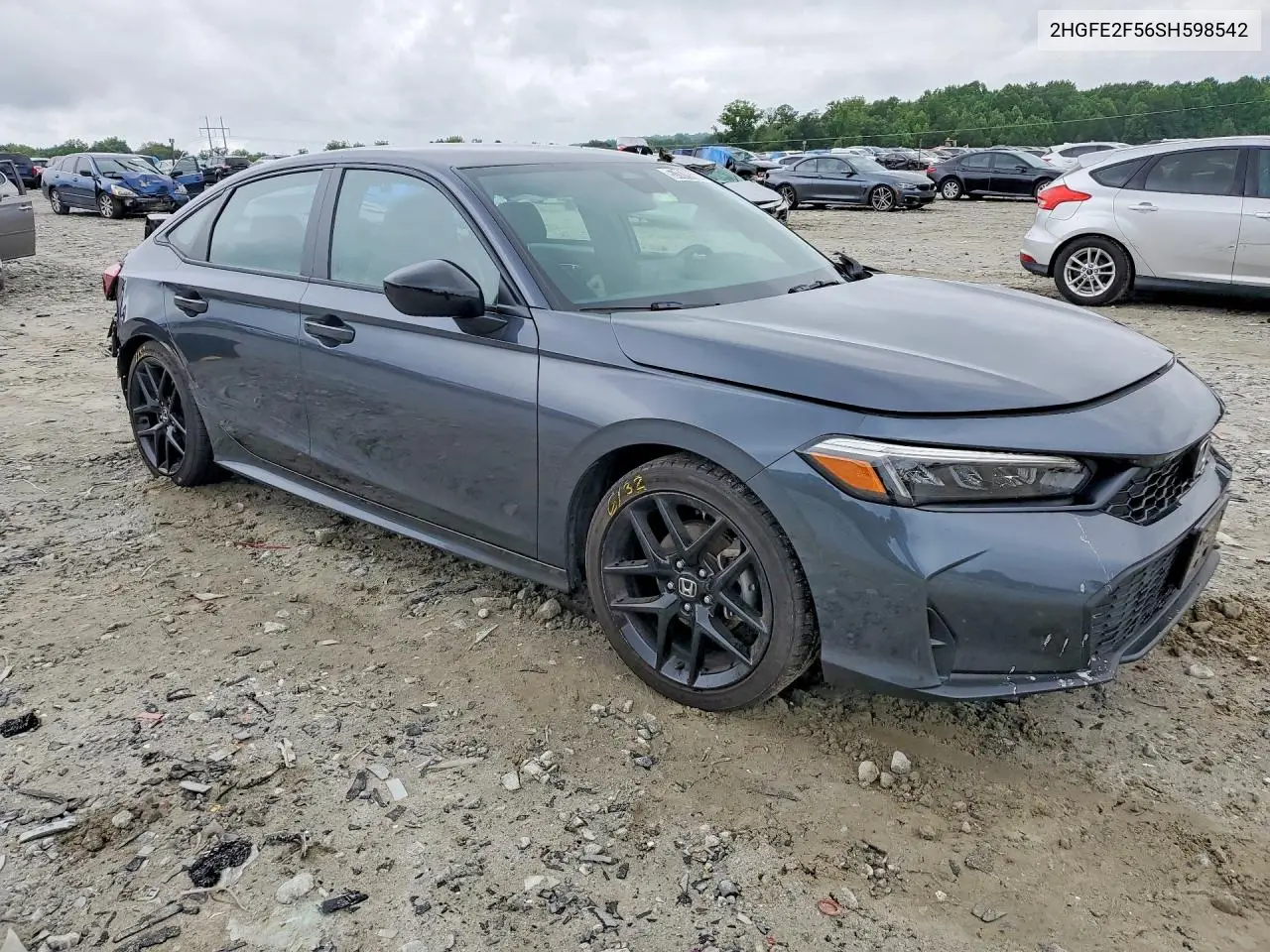 2025 Honda Civic Sport VIN: 2HGFE2F56SH598542 Lot: 57879186