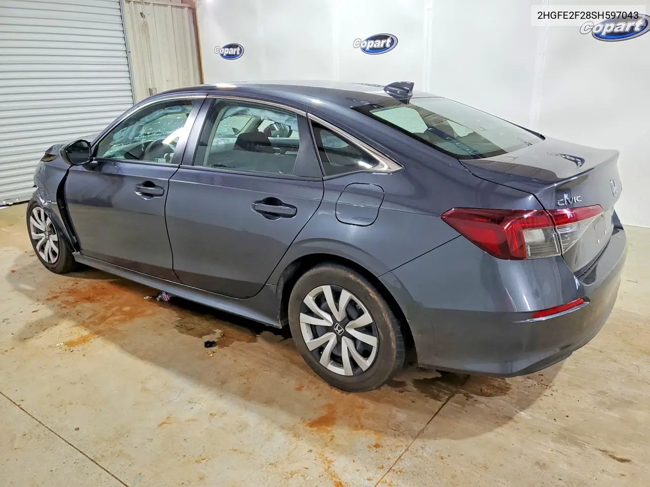 2025 Honda Civic Lx VIN: 2HGFE2F28SH597043 Lot: 60709606