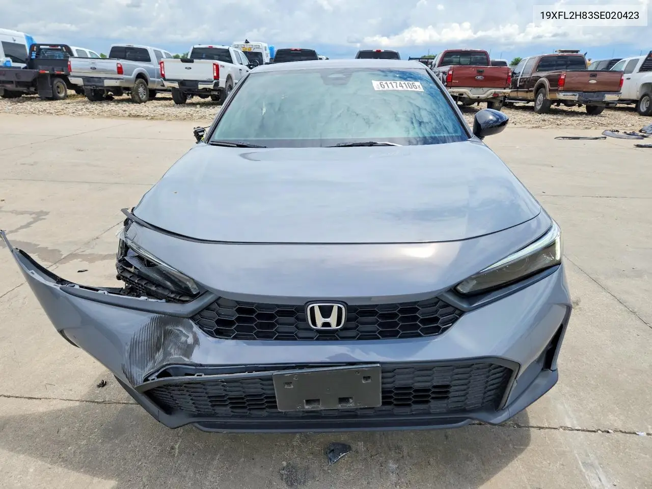 2025 Honda Civic Sport VIN: 19XFL2H83SE020423 Lot: 61174106