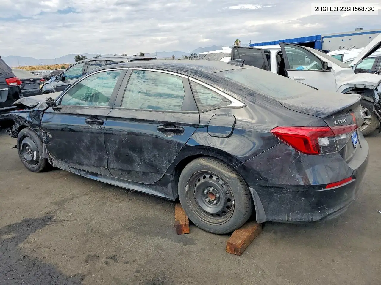 2025 Honda Civic Lx VIN: 2HGFE2F23SH568730 Lot: 61771236